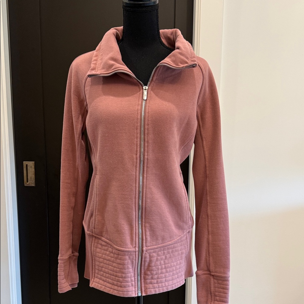 lululemon athletica Pink Zip-Up Hoodie